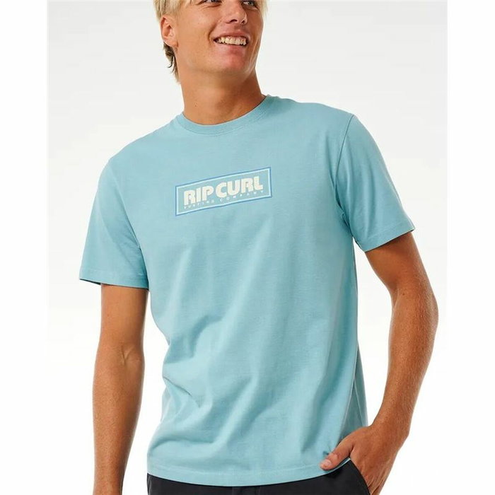 T-shirt à manches courtes homme Rip Curl Big Mumma Icon Bleu ciel