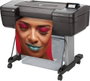 HP DesignJet Z9+ PostScript A1 Plotter à Jet d'Encre Thermique 2400x1200 DPI, 500 Go HDD, 4 Go RAM, Connectivité USB et Ethernet