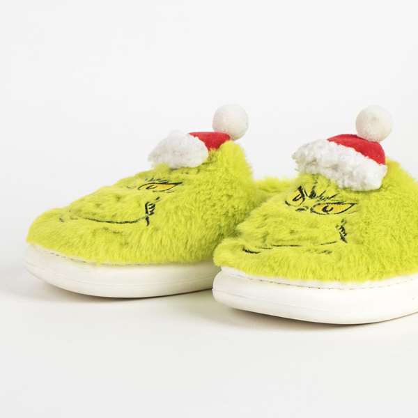 Cerdá Pantoufles ouvertes modèle The Grinch taille 38-39 en vert