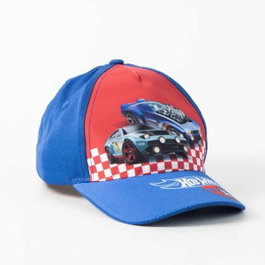 Hot Wheels Casquette pour enfant - 53 cm - modèles assortis - Modèle envoyé aléatoirement - Bleu