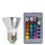 Ampoule LED E27 3W RGB avec Contrôle à Distance, 40.000H [PL187220-E27]