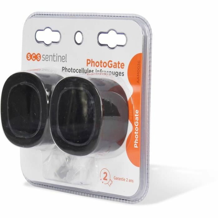 Scs Sentinel Jeu de 2 photocellules infrarouges filaires IP44, portée 10m