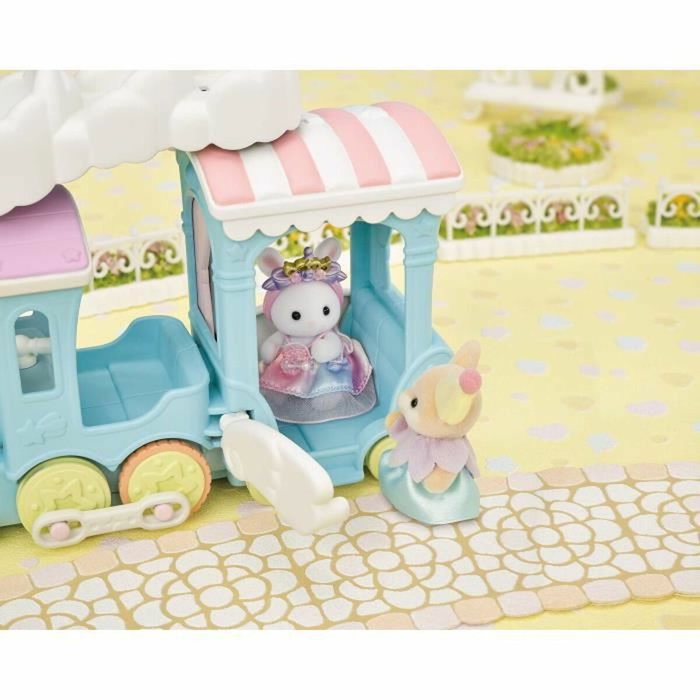 Sylvanian Families Le petit train à vapeur avec bébé Fennec - 5702