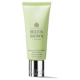 Molton Brown Crème pour les mains hydratante 40 ml, Dewy Lily of the Valley & Star Anise, soin corporel pour femmes
