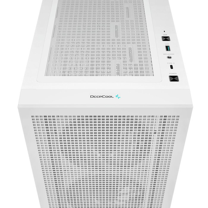 Deepcool CH560 Boîtier PC Moyen Tour Blanc