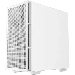 Deepcool CH560 Blanc - Boîtier PC Moyen Tour Compatible E-ATX - Façade Mesh avec 3 Ventilateurs A-RGB 140 mm - Verre Trempé - Connectique Type-C, USB 3.0