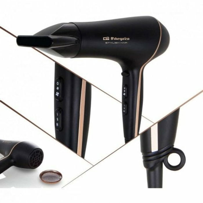 Sèche-cheveux Orbegozo SE-2065 Noir 2000 W