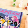 KPop Demon Hunters CreArt set de peinture par numéros Huntrix