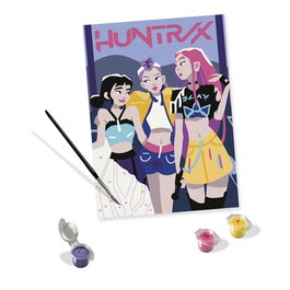 Ravensburger - Creart Serie Tren D - Kit Peinture par Numéros K-Pop Demon Hunters 18x24 cm avec Toile, Peintures Acryliques et Pinceaux - Pour Adultes et Enfants à partir de 12 ans