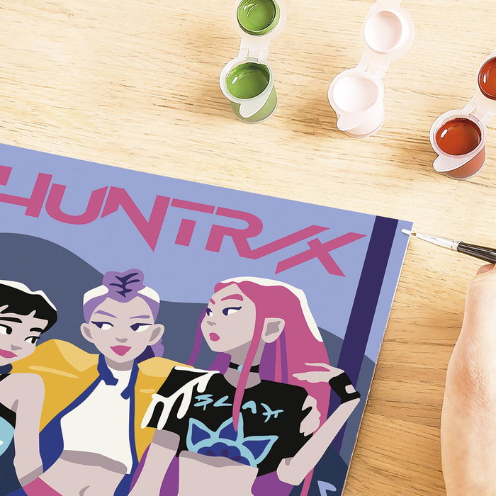 Ravensburger CreArt Kit de peinture par numéros KPop Demon Hunters Huntrix