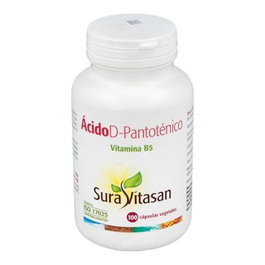 SURA VITASAN Acide D-pantothénique 100 capsules