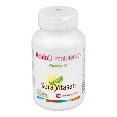 SURA VITASAN Acide D-pantothénique 100 capsules SURA VITASAN Acide D-pantothénique 100 capsules