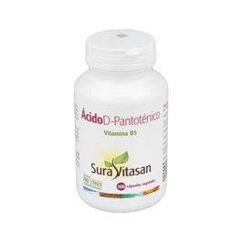 Sura Vitasan Acide D-Pantothénique 100 gélules Complément Alimentaire Vitamine B5