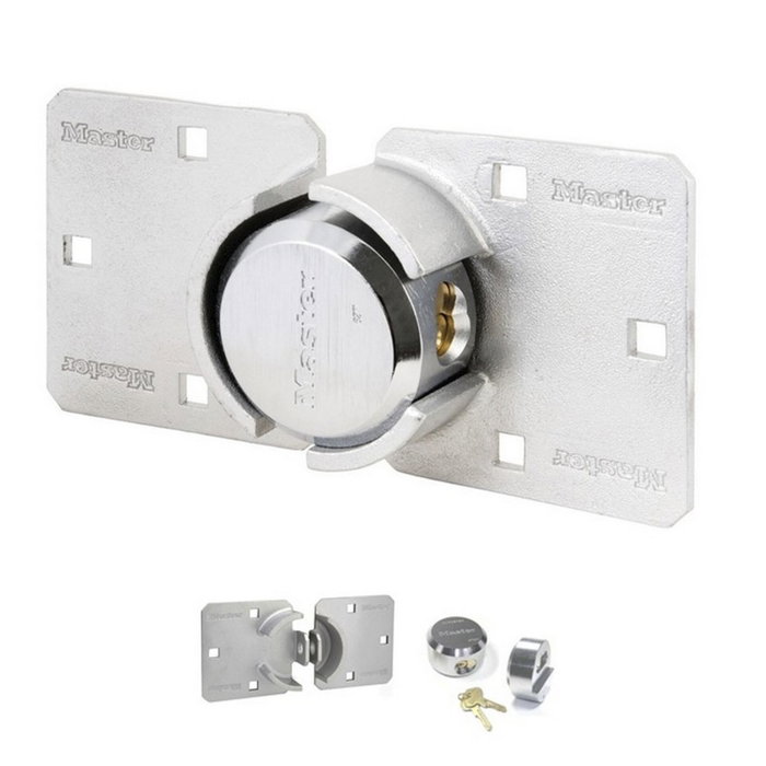 Master Lock 736EURD Cadenas à anse cachée et moraillon pour utilitaires