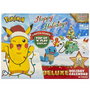 JAZWARES Calendrier de l'Avent Deluxe Pokémon avec Éclairage et Sonorisation - Décoration Lumineuse et Musicale pour Noël