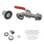 WOLFPACK LINEA PROFESIONAL Grifo Esfera 1 pouce Jardin