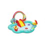 Bestway Piscine Gonflable Aire de Jeux Disney Sirenita 221x193x117cm+2 Ans Jardin 91097