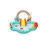 Bestway Piscine Gonflable Aire de Jeux Disney Sirenita 221x193x117cm+2 Ans Jardin 91097