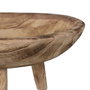 BigBuy Home Centre de Table Beige Bois 32 x 32 x 16 cm