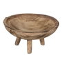 BigBuy Home Centre de Table Beige Bois 32 x 32 x 16 cm