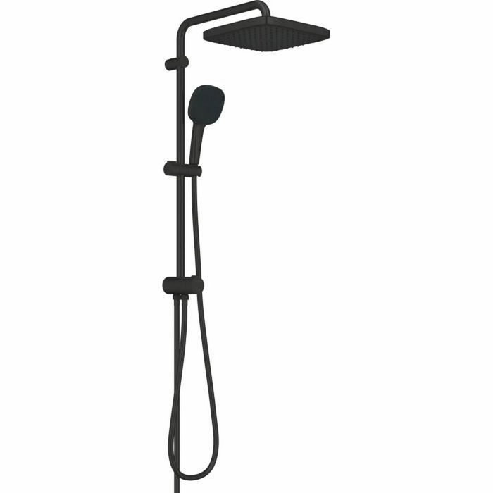 GROHE Vitalio Comfort 250 Colonne de douche avec inverseur manuel - Noir Mat