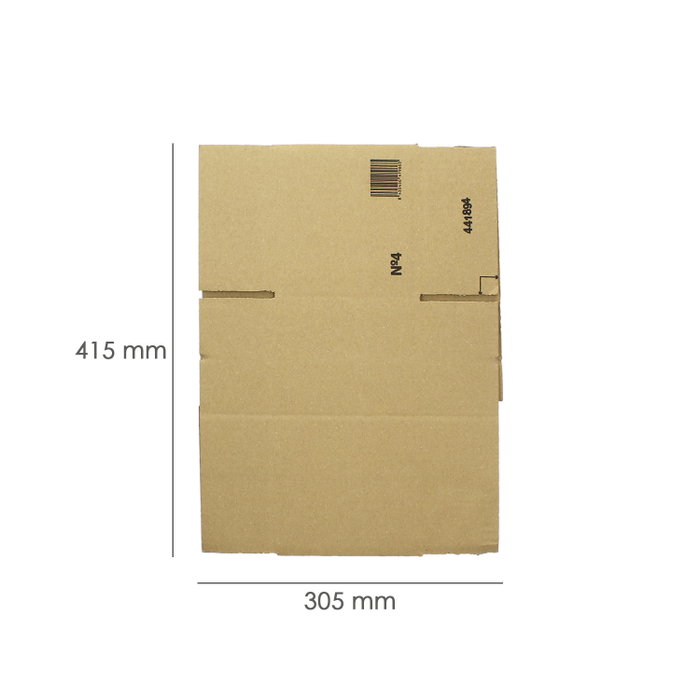 ARTICULOS SIN MARCA PREDETERM Boîte d'emballage anonyme N°4 256 x 155 x 136 mm