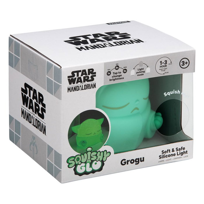 Star Wars The Mandalorian lampe Squishy Glo Grogu 15 cm