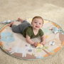 Ingenuity Tapis d'éveil WonderWood pliable avec arche en bois, beige et multicouleur