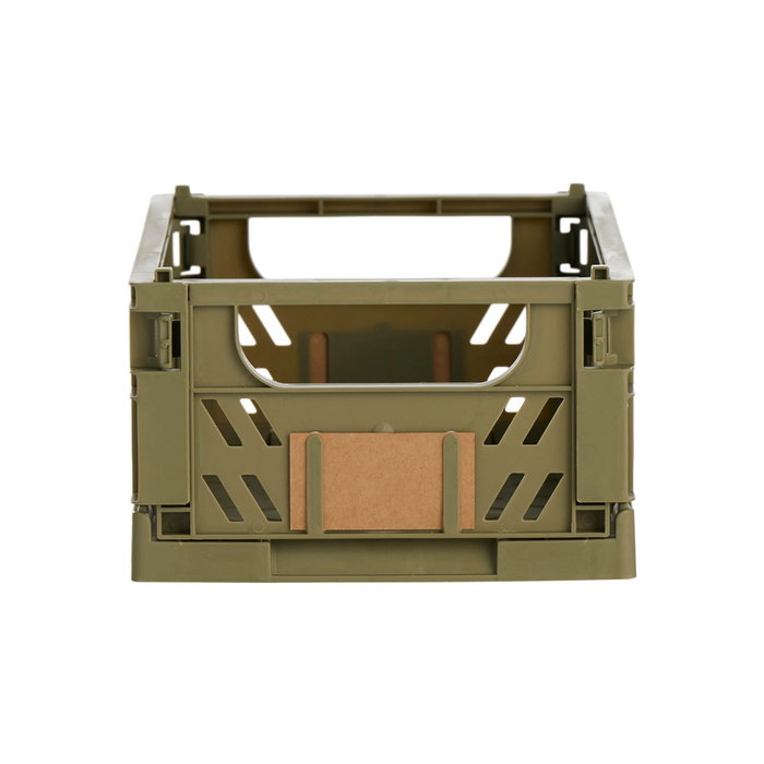 Day Lot de 2 boîtes de rangement pliables Vert olive