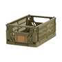 Day Lot de 2 boîtes de rangement pliables Vert olive