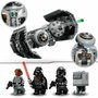 Lego Star Wars 75347 Le Bombardier TIE, Maquette de Vaisseau Spatial avec Figurines de Dark Vador, Droide Gonk et Pilote