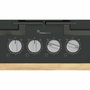 Bosch Table de cuisson à gaz Série 6 PPP6A6I40, 4 foyers, Noir
