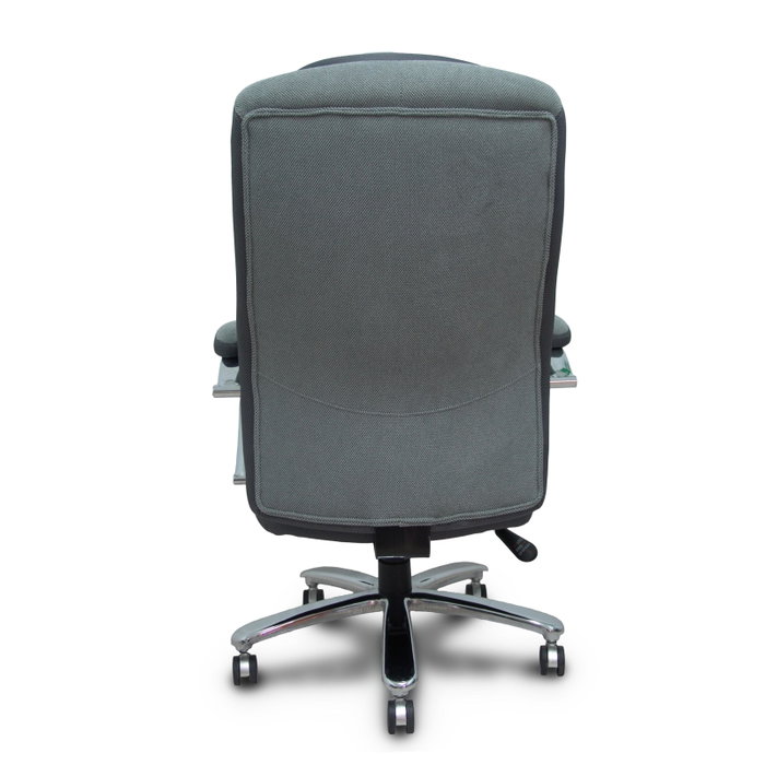 Foröl Ergo531 Chaise de Direction en Tissu Gris avec Mécanisme Basculant