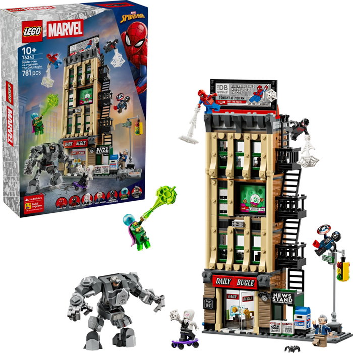 LEGO Marvel Spider-Man contre Mystério : le Daily Bugle 76342