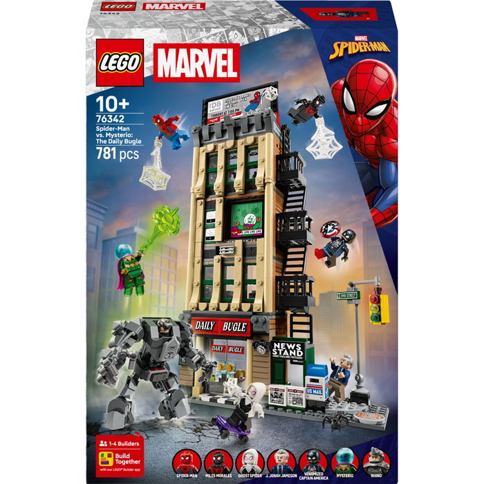 LEGO Marvel Spider-Man contre Mystério : le Daily Bugle 76342