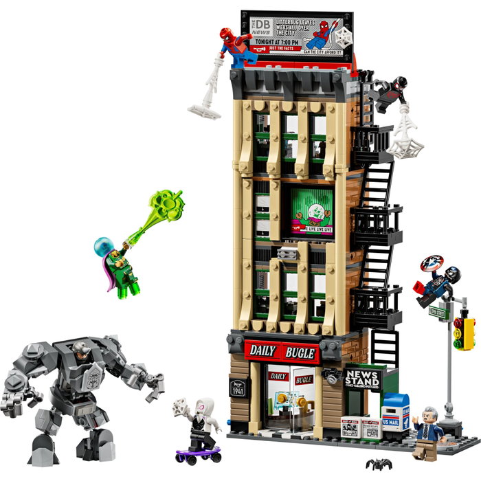 LEGO Marvel Spider-Man contre Mystério : le Daily Bugle 76342