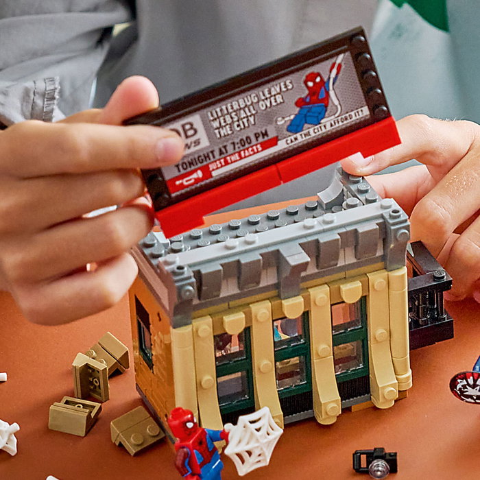 LEGO Marvel Spider-Man contre Mystério : le Daily Bugle 76342