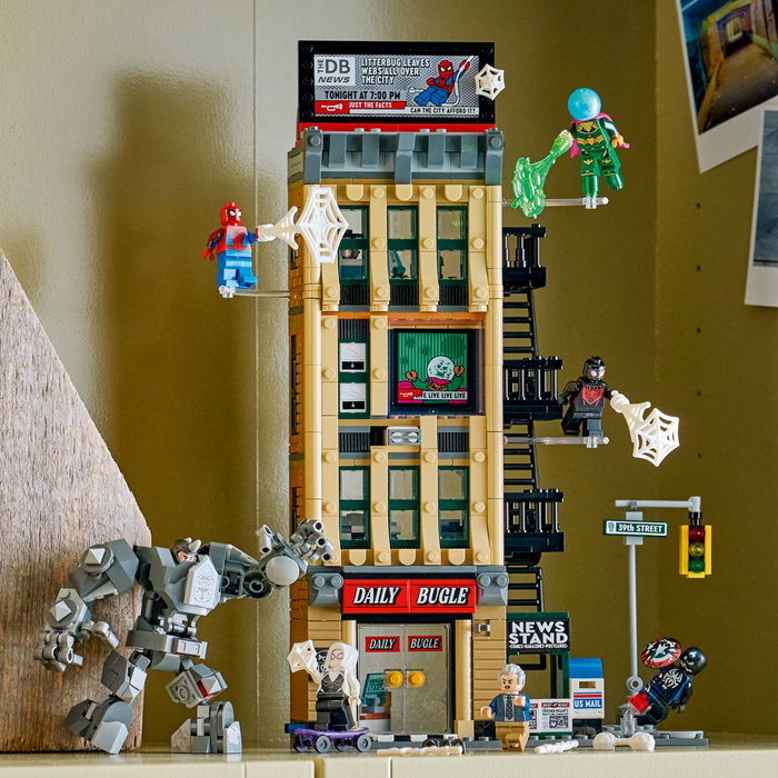 LEGO Marvel Spider-Man contre Mystério : le Daily Bugle 76342