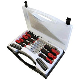 Tuman Jeu de 7 tournevis Confort et 20 embouts