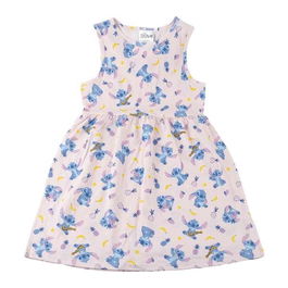 Robe Stitch Rose clair 7-8 ans