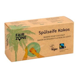 FAIR SQUARED Savon solide vaisselle et surfaces coco 450 gr