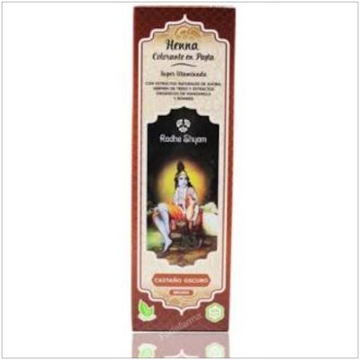RADHE SHYAM Henné en pâte châtain foncé RADHE SHYAM Henné en pâte châtain foncé