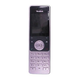 Yealink W56H - Téléphone VoIP sans fil DECT avec écran couleur 2.4", autonomie 30h, connexion USB et prise jack 3.5 mm
