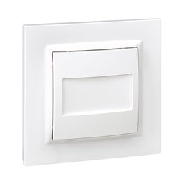 Simon Tapa ciega blanc série 10 avec cadre 8x3x8 cm