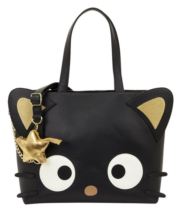 Loungefly Sanrio Chococat Stars Tote Crossbody Bag avec porte-monnaie Loungefly Sanrio Chococat Stars Tote Crossbody Bag avec porte-monnaie