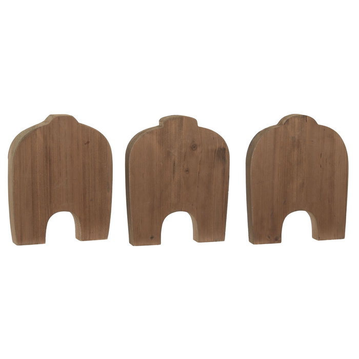 Home ESPRIT Figurine Décorative Home ESPRIT Bleu Orange Naturel Marin (3 Unités)
