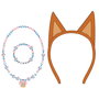 Cerdá Pack de 3 Pièces de Bijoux Fantaisie Bluey - Article de Collection - Orange - À Partir de 3 Ans