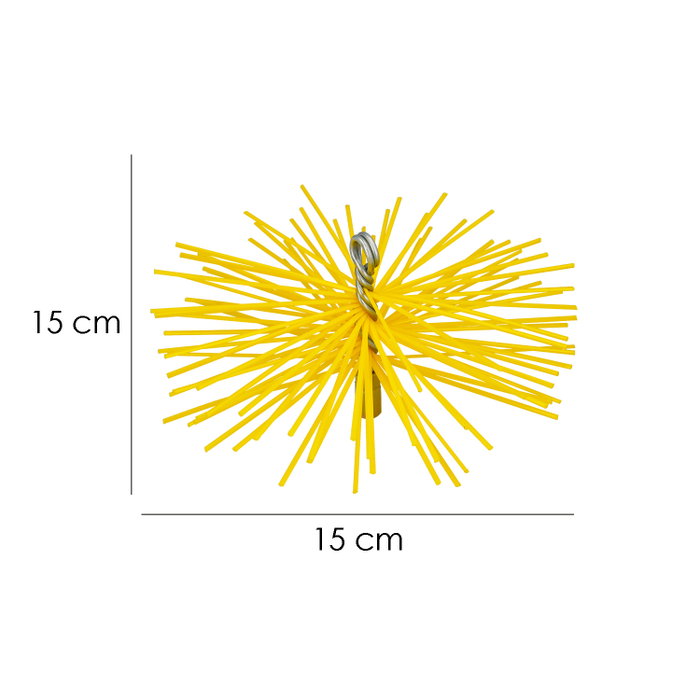 WOLFPACK LINEA PROFESIONAL Brosse de débouchage en nylon 250 mm M12 WOLFPACK LINEA PROFESIONAL Brosse de débouchage en nylon 250 mm M12