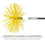 WOLFPACK LINEA PROFESIONAL Brosse de débouchage en nylon 250 mm M12