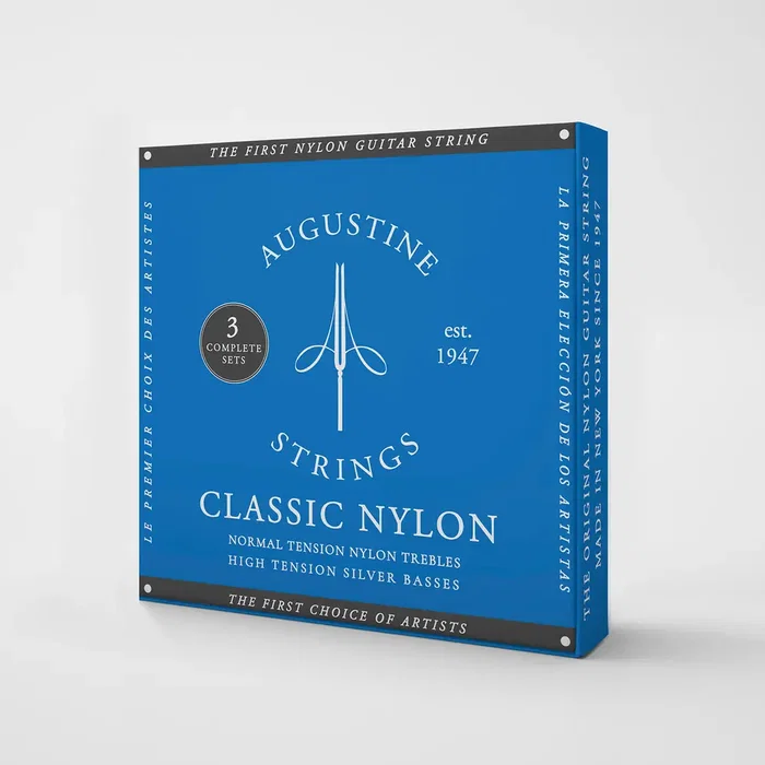 Augustine Pack 3 Jeux Classique Nylon - Tension Haute